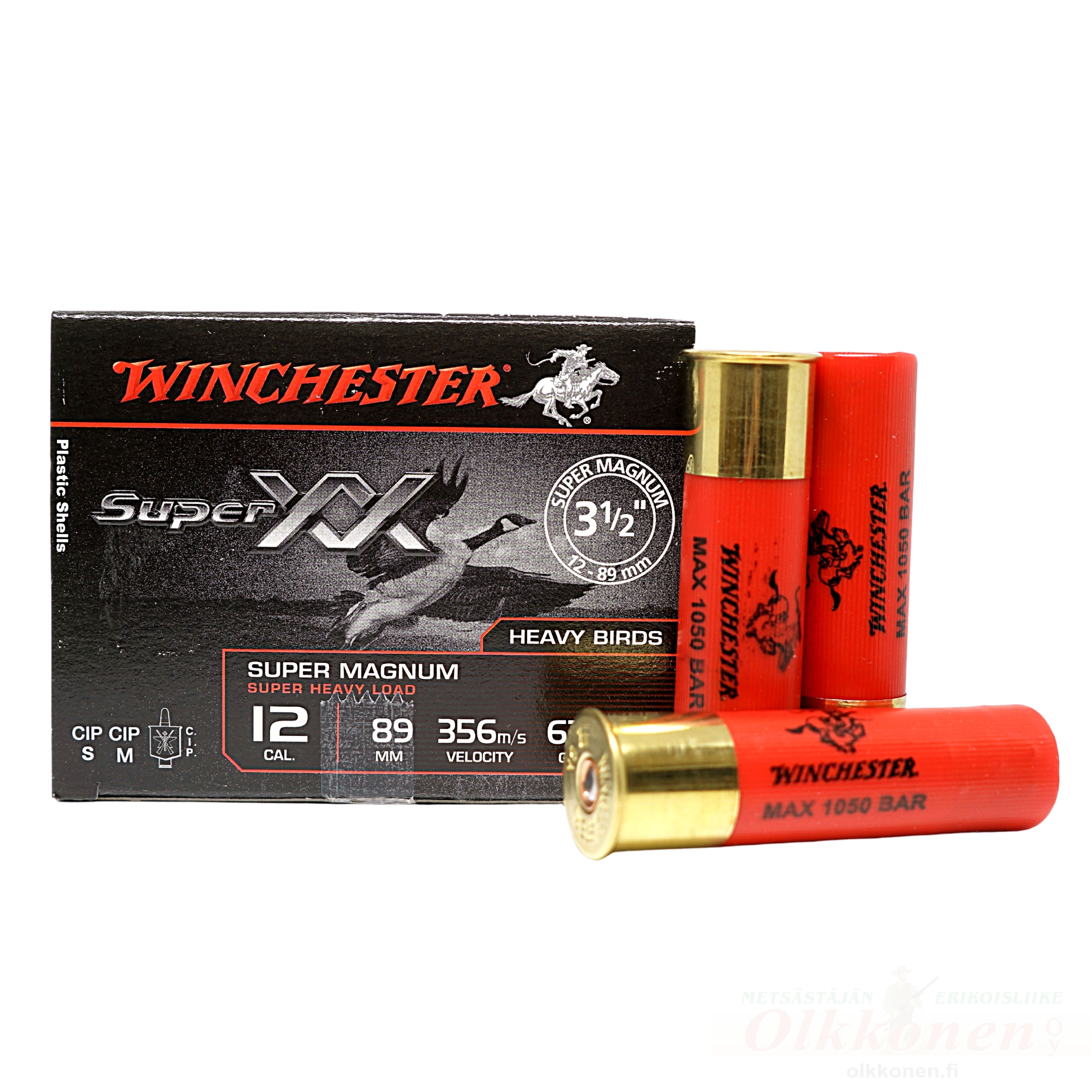 Winchester Super XX 12/89 63 g  10 kpl/rs 