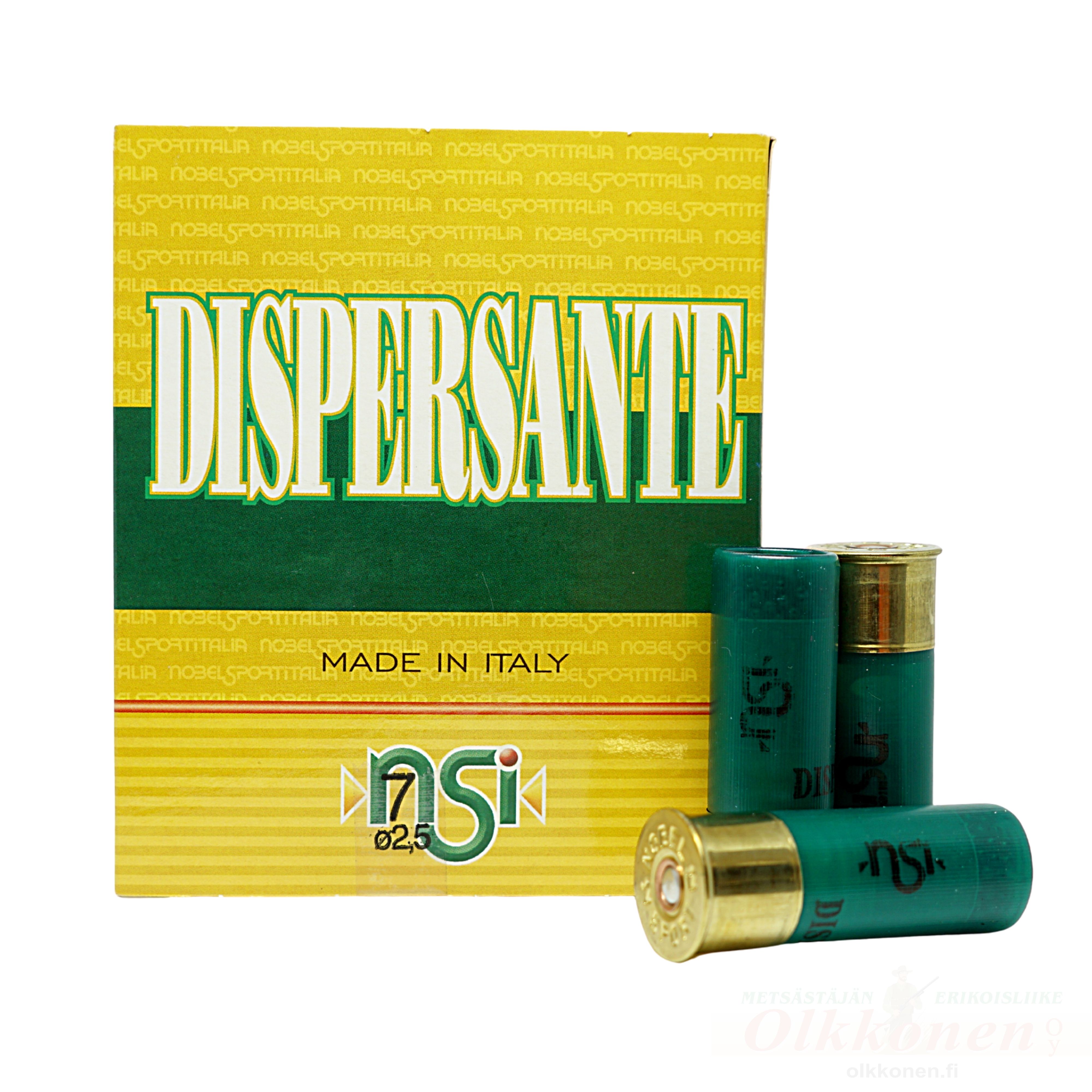 Nobel Dispersante 12/70 37g haulikoko 7 10kpl/rs