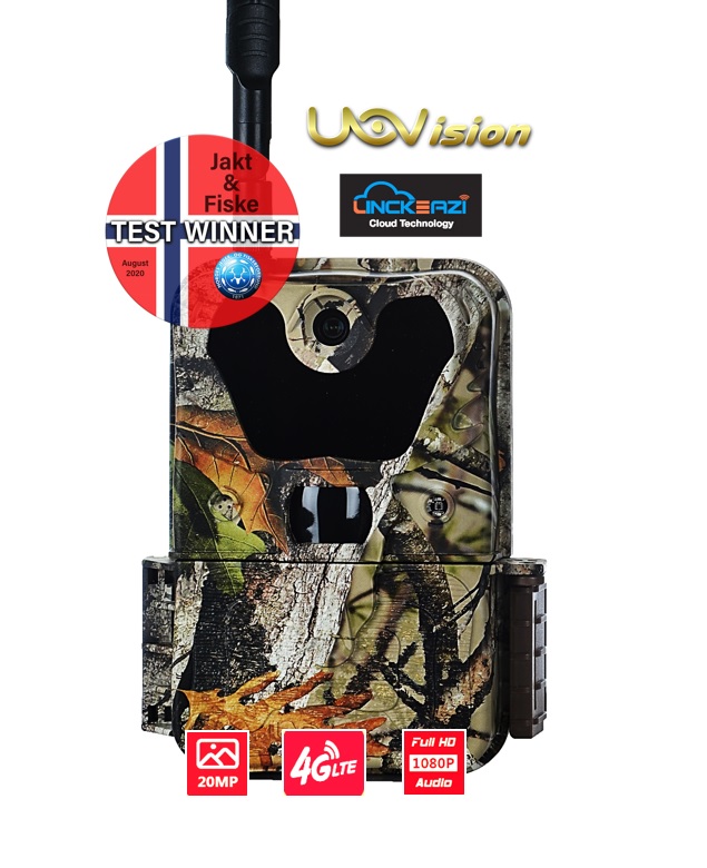 Uovision UM785-4G LTE Cloud 20MP Full HD etäohjattava riistakamera