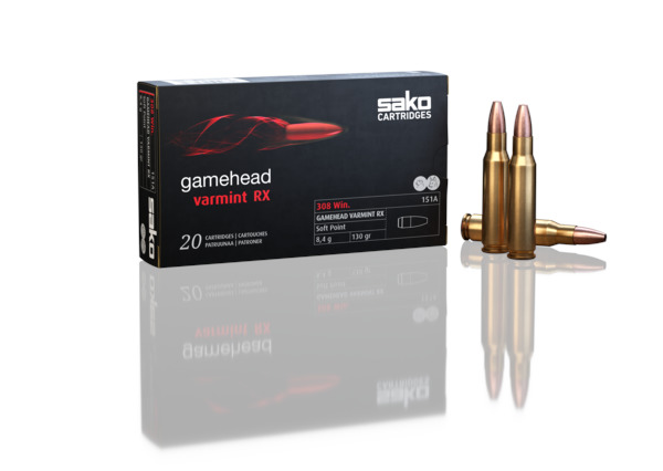 Sako .308 Win Gamehead Varmint RX 8,4g HPBT 151A