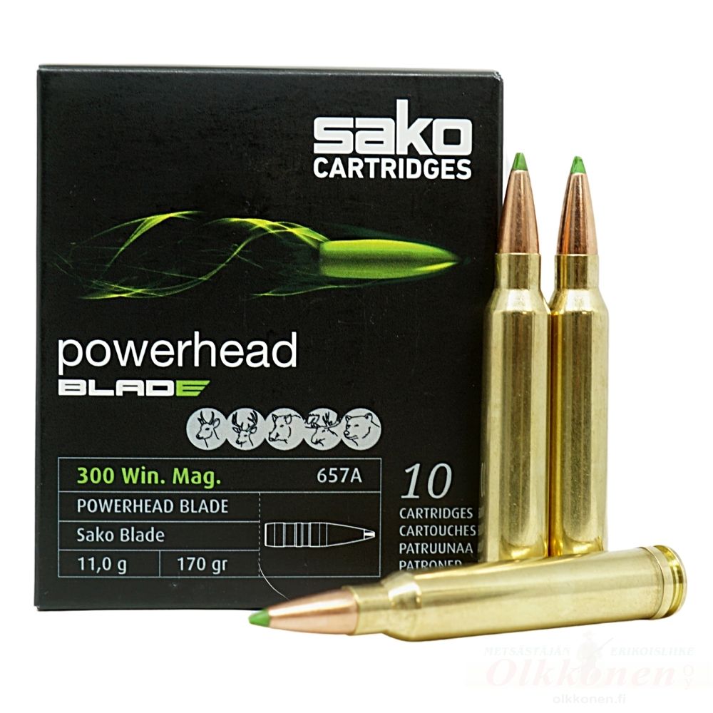 Sako .300 Win Mag Powerhead Blade 11g / 170gr