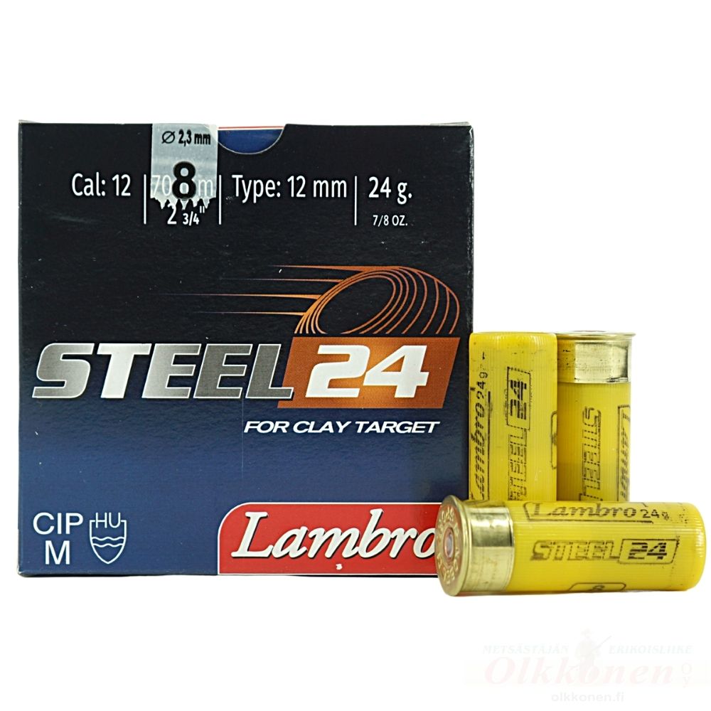 Lambro Steel 12/70 24g 2,3mm 25 kpl/rs