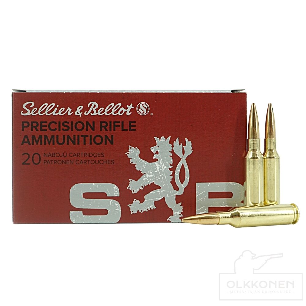 Sellier & Bellot 6,5 Creedmoor HPBT OTM 9,2 g patruuna 20kpl/rs