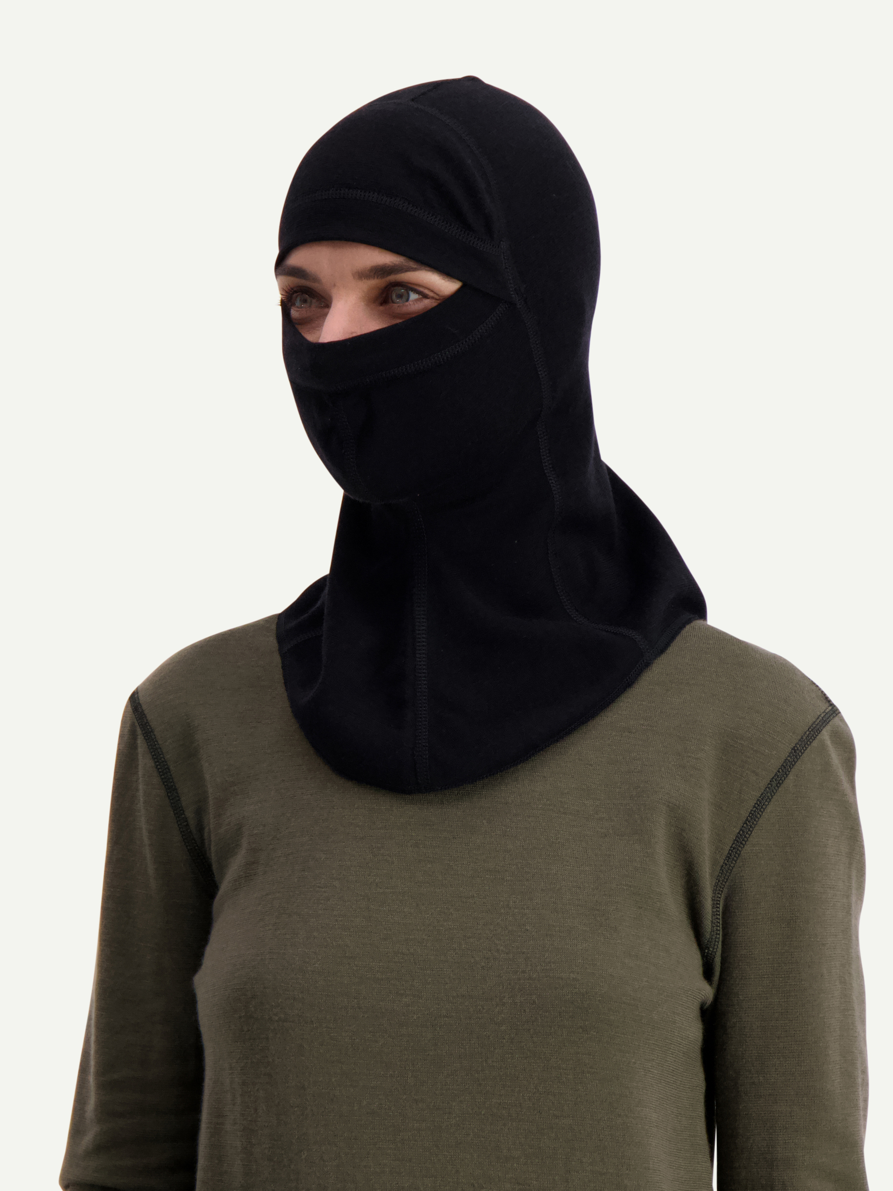 Finnsvala Merino Extra Warm Shell kypärähuppu L musta