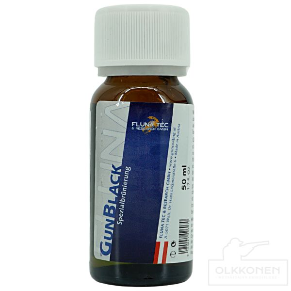Fluna Tec Gunblack sinistysaine  50 ml
