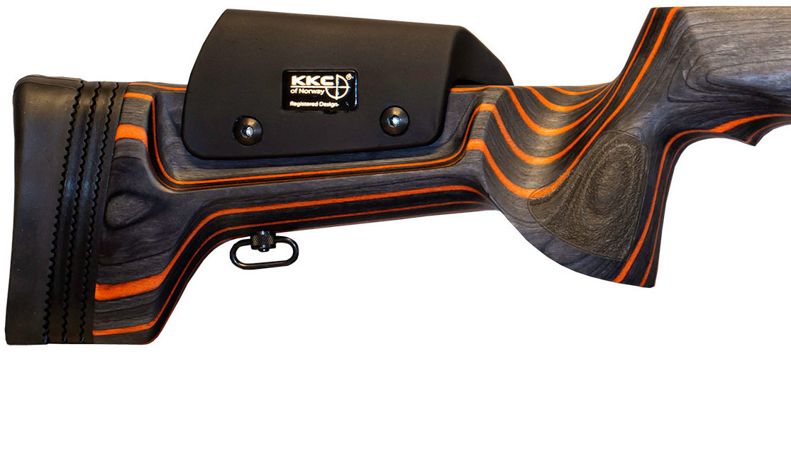 KKC Short tukki Tikka M55 oikeakätinen Musta/Oranssi