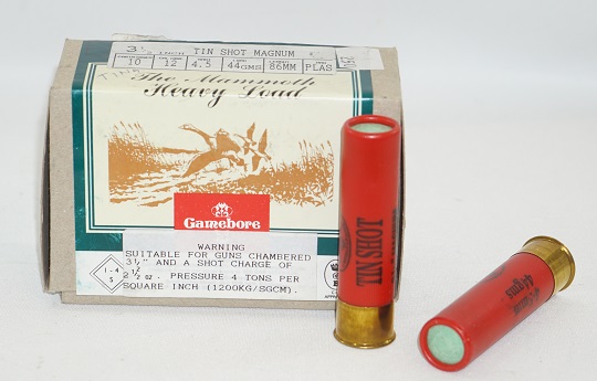 Gamebore Mammoth Tin Shot 12/89 44g 4,5mm 10kpl/rs                                                            