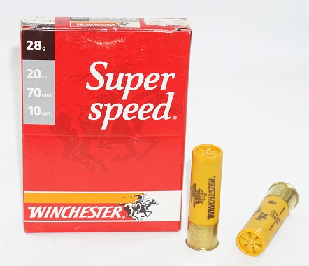 Winchester Super Speed 20/70 28g haulikoko 0 3,9mm 10kpl/rs                                                   