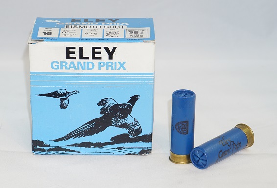 Eley Grand Prix Bismuth16/67,5mm 3,3mm 26,5g 25kpl/rs                                                         