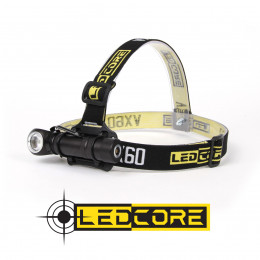 Ledcore VX60 800 Lumenin ladattava otsavalo