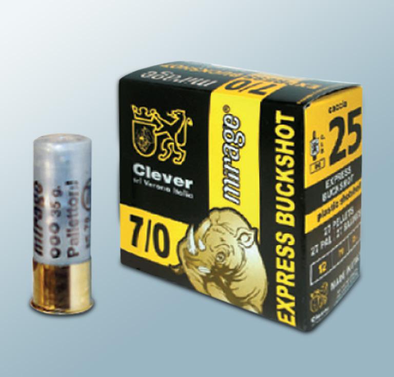 Mirage 12/70  Express Buckshot 7/0 6,2mm  35 g                                                                