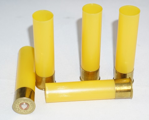 Fiocchi 20/76 hylsy, nallitettu, keltainen