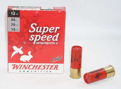 Winchester Super Speed 12/70 36g  Nro:1  3,7mm                                                                