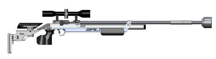 Walther LG400 Alutec Running Target                                                                           