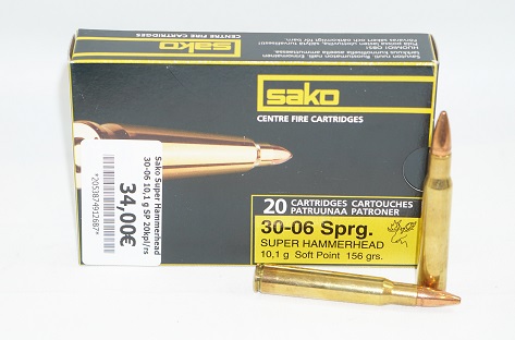 Sako Super Hammerhead  30-06 10,1 g SP 20kpl/rs                                                               