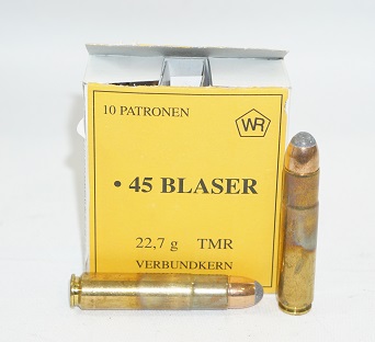 Blaser .45 TMR  22,7g  patruuna                                                                               