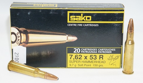 Sako 7,62x53R  9,7g Super Hammerhead 235A  20kpl/rs                                                           