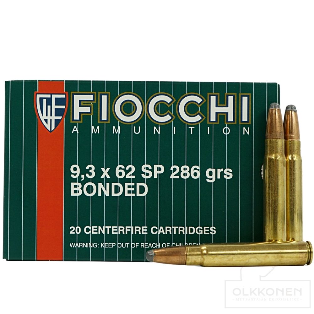 Fiocchi 9,3x62 SP Bonded 20 kpl/rs