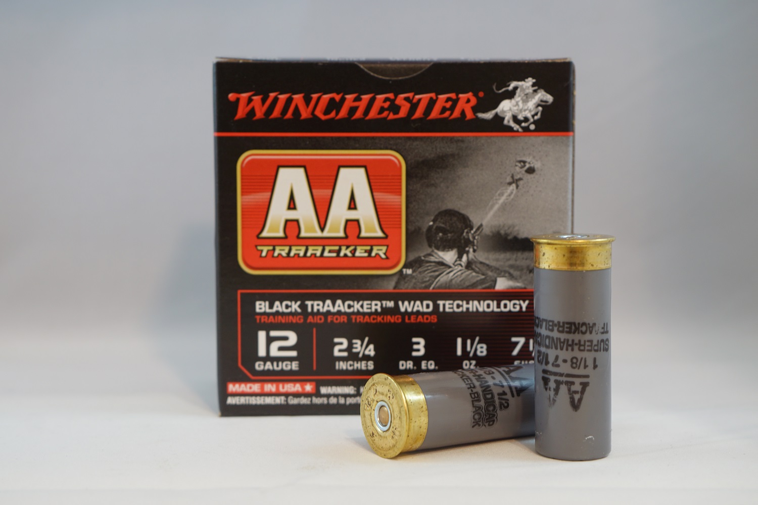 Winchester Traacker AA 32g 12/70 nro:7, väri musta                                                            