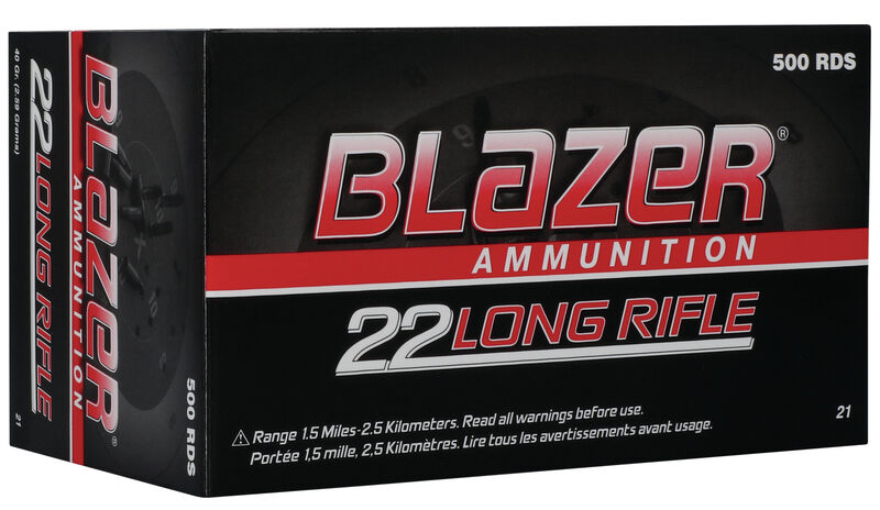 CCI .22 Lr Blazer 2,6g 500 kpl