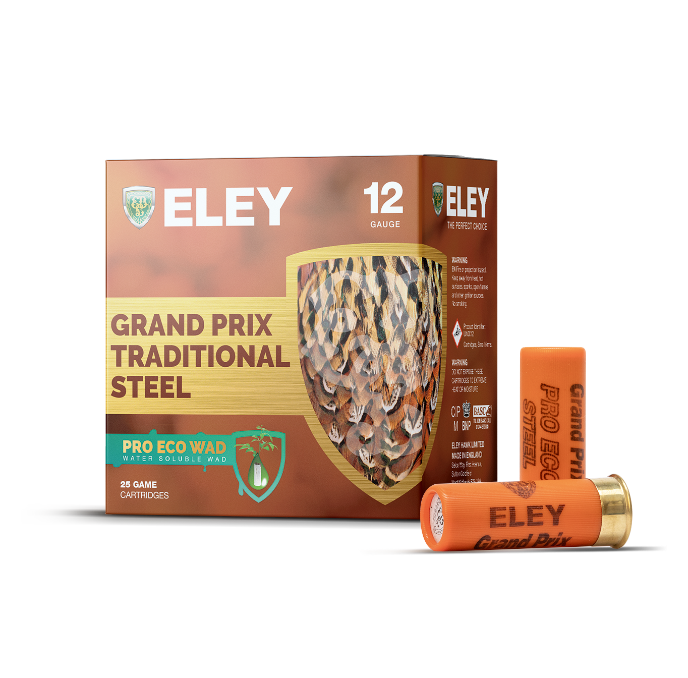 Eley Grand Prix 12/65  Traditional 30 g 25 kpl/rs koko 4  3,1mm