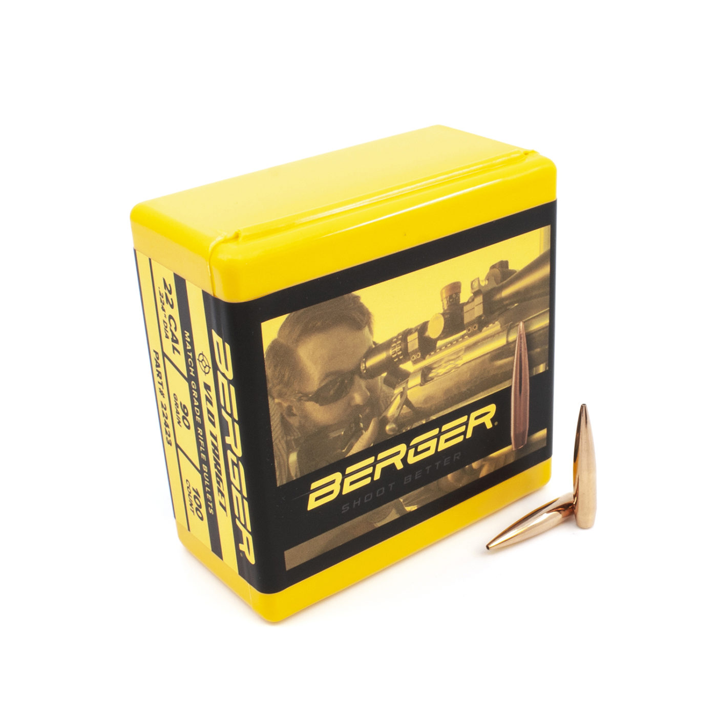 Berger .22 VLD Target 90 gr 100 kpl/rs