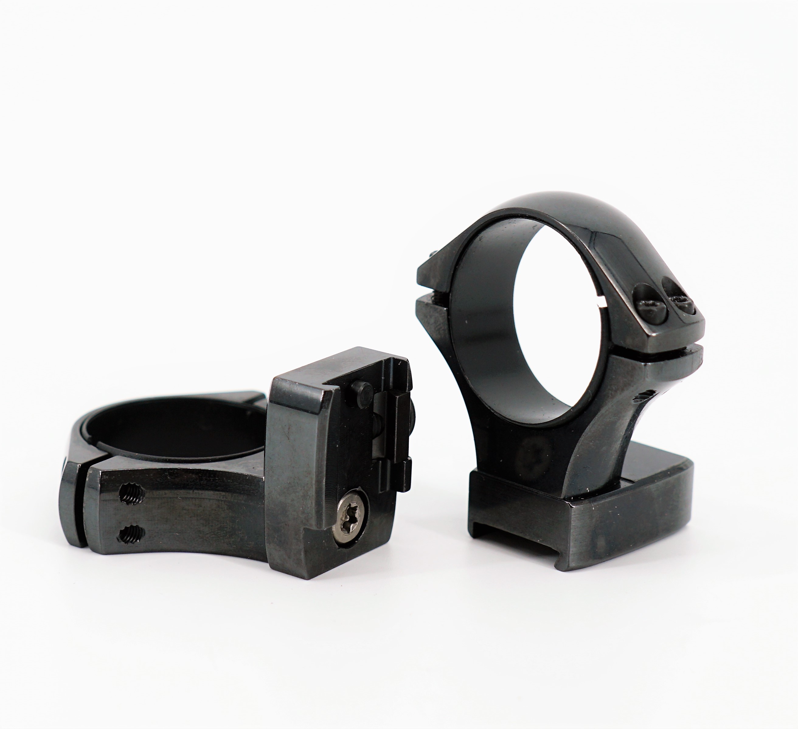 Optiloc /Tikka kiikarinjalka 30mm keskikorkea, käytetty