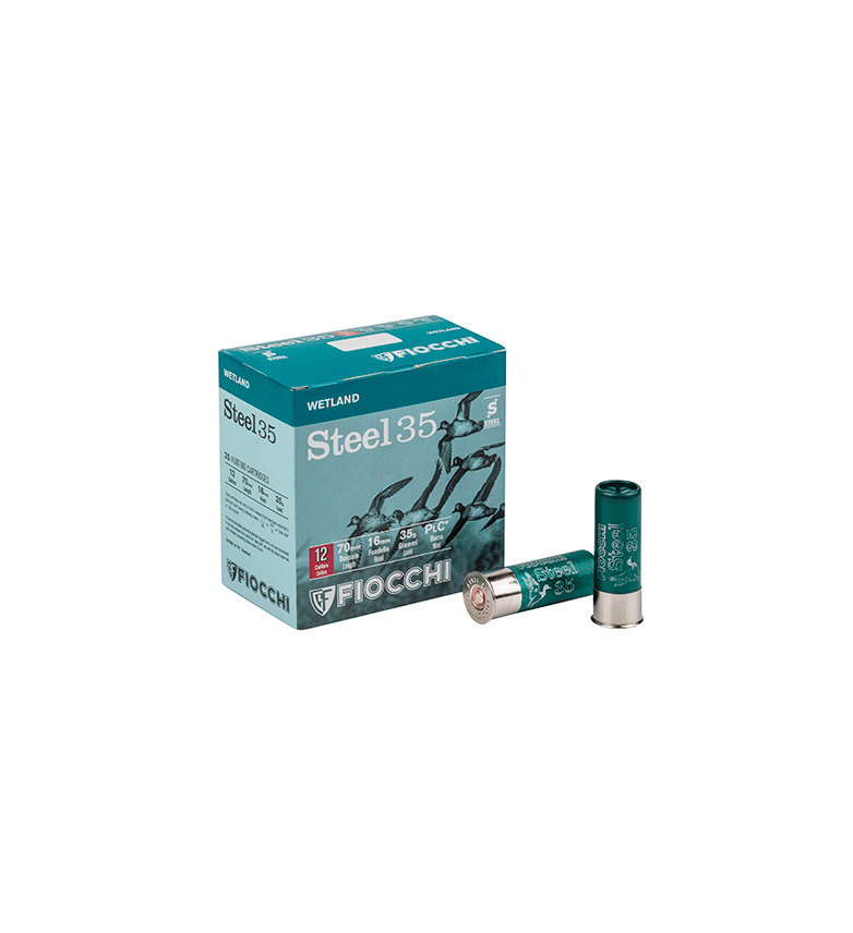 Fiocchi Steel Shot 35 12/70 35g haulikoko 3 3,3mm 25kpl/rs                                                    