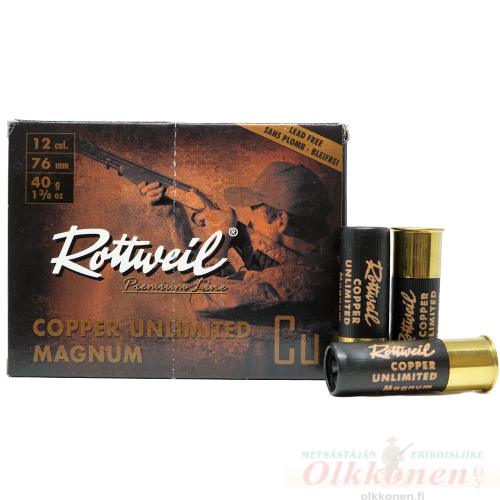Rottweil Copper Unlimited 12/76  40g 3,25mm