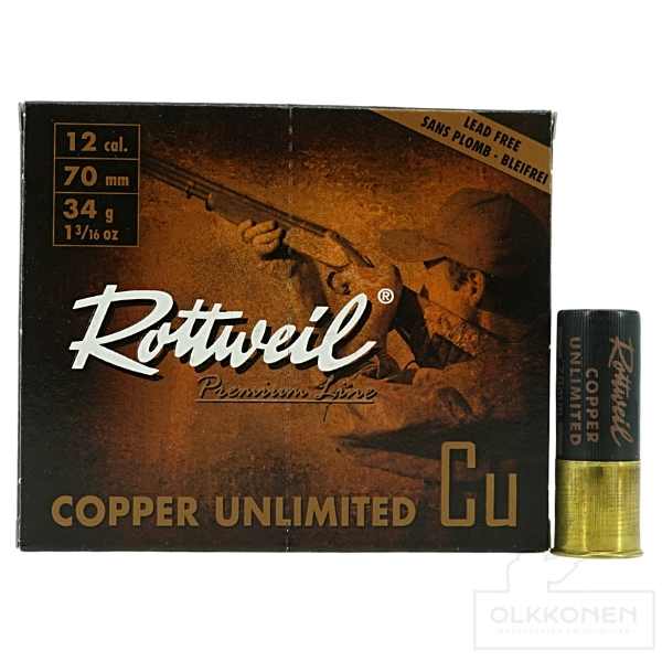 Rottweil Copper Unlimited 12/76  40g 3,25mm