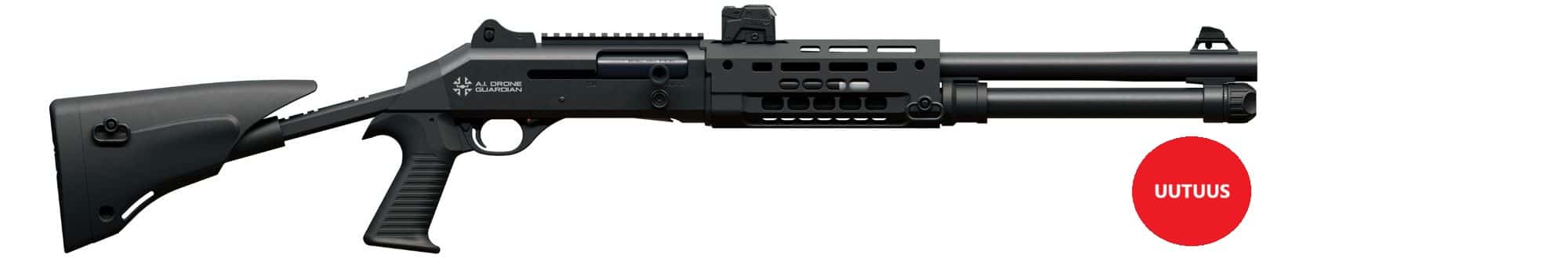 Benelli M4 12/76 A.I. Drone Guardian Tele magn.18,5" haulikko