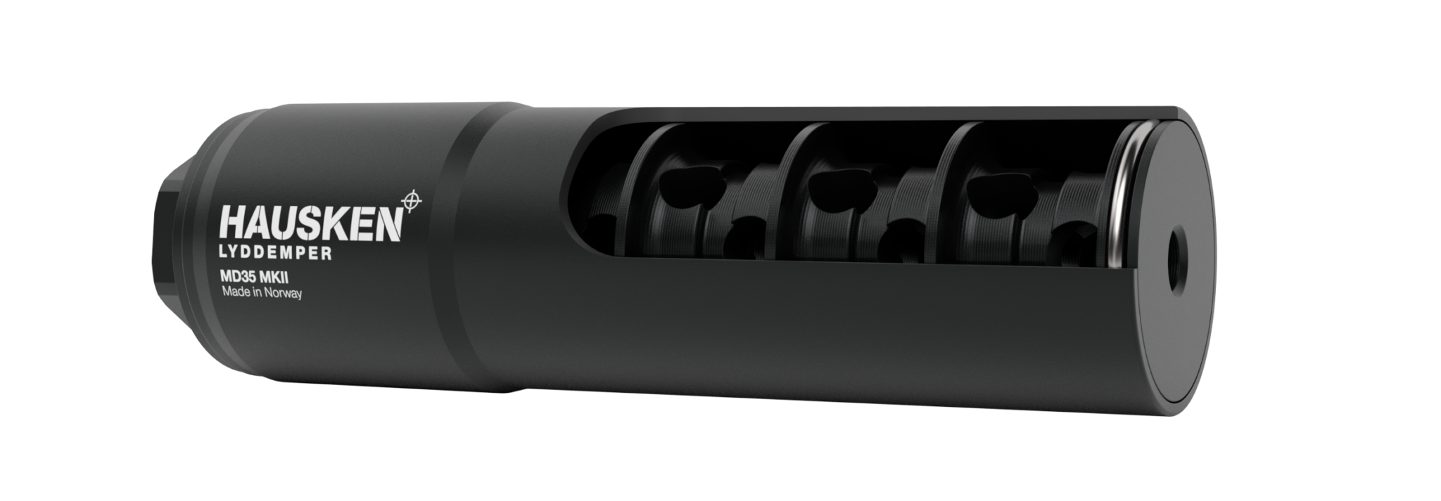 Hausken Mini MD35 MK2 Black Äänenvaimennin