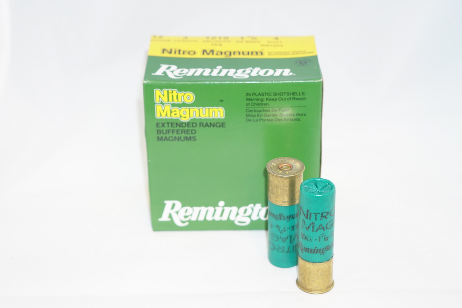 Remington Nitro Magnum 12/76 / 46 g nro 4 3,3mm 390m/sek