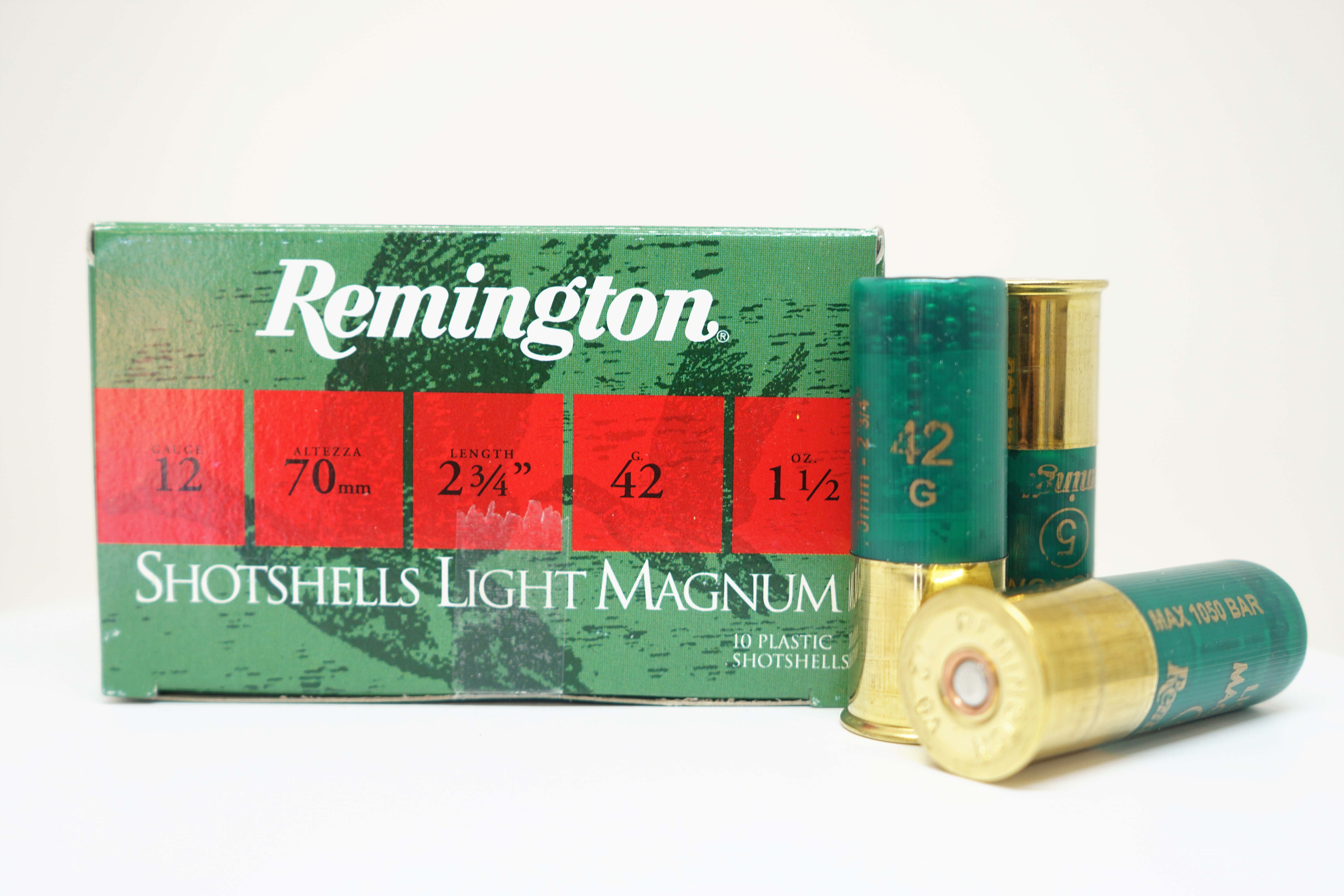 Remington Light Magnum 12/70 42g nro 5 2,9mm Olkkonen.fi