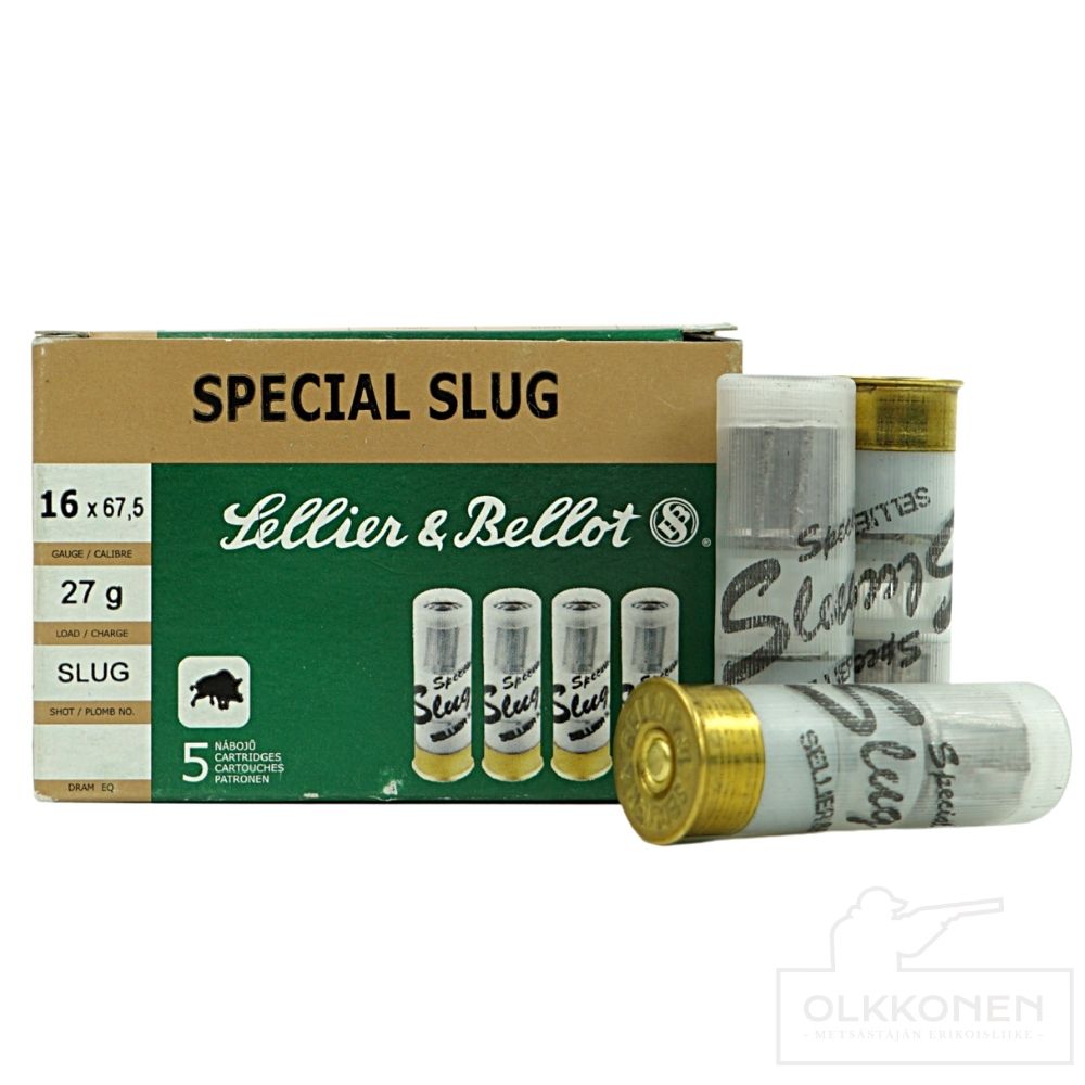 Sellier & Bellot Special Slug 16/67,5 27g 5kpl/rs                                                             