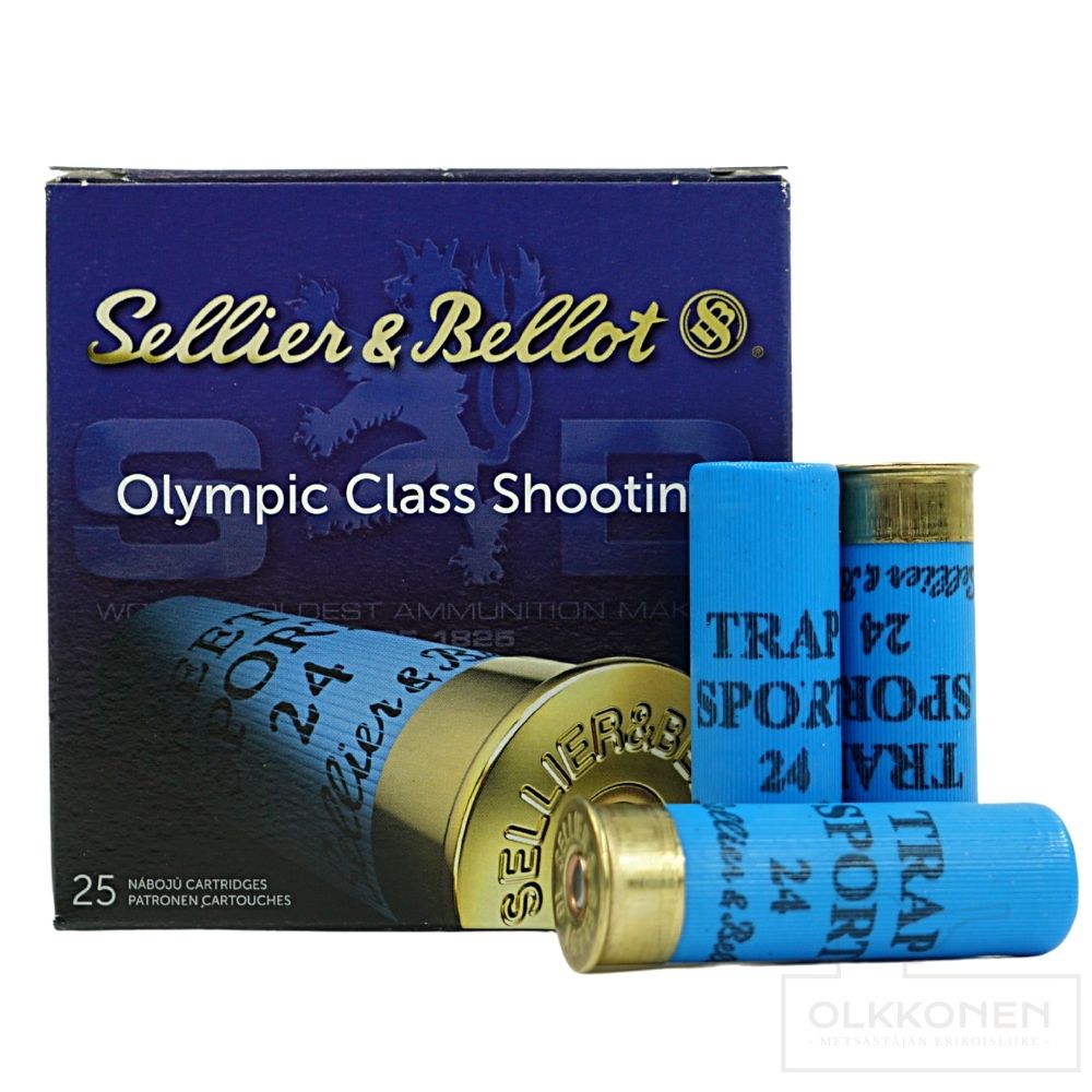 Sellier & Bellot 16/70 Trap 24g 2,4mm 25kpl/rs