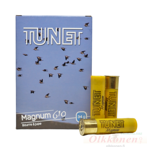 Tunet Magnum 610 20/76 34g haulikoko 4 3,25mm 10 kpl/rs                                                               