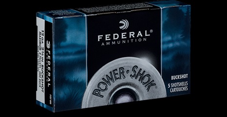 Federal 12/70 Power-Shok 000 Buck 9,14mm 8 haulta 5kpl/rs                                                     