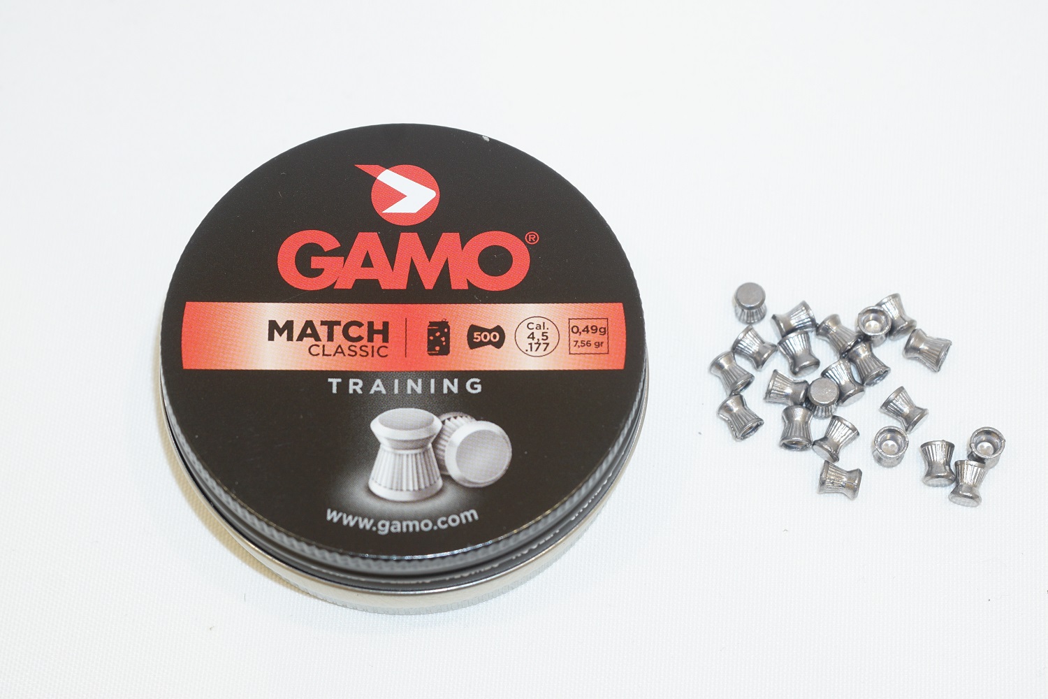 Gamo Match Diabolo ilma-aseluoti 4,5 mm 500 kpl / rs 