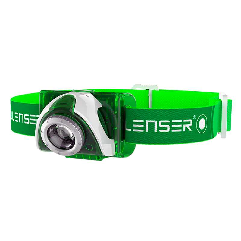 Led Lenser Seo 3 Otsavalaisin  vihreä                                                                         