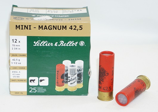 Sellier & Bellot Mini Magnum 12/70 2,75mm 42,5g 25kpl/rs                                                      