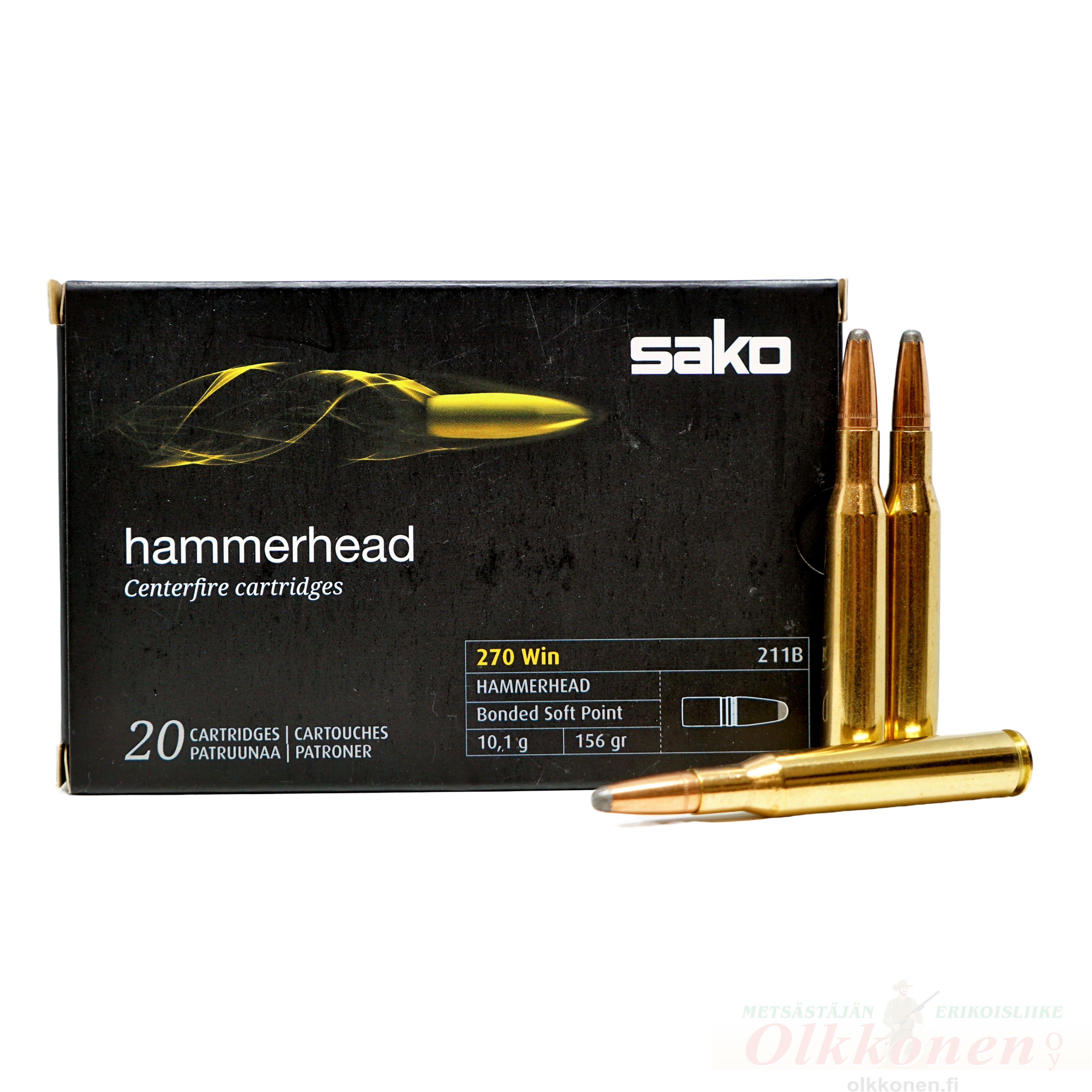 Sako Hammerhead .270 Win 10,1g 20kpl/rs                                                                       