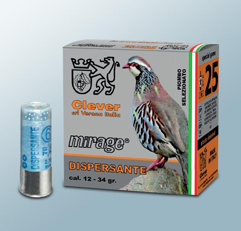 Mirage T3 12/70 Dispersante  34g 2,7mm nro: 6 25kpl/rs                                                        