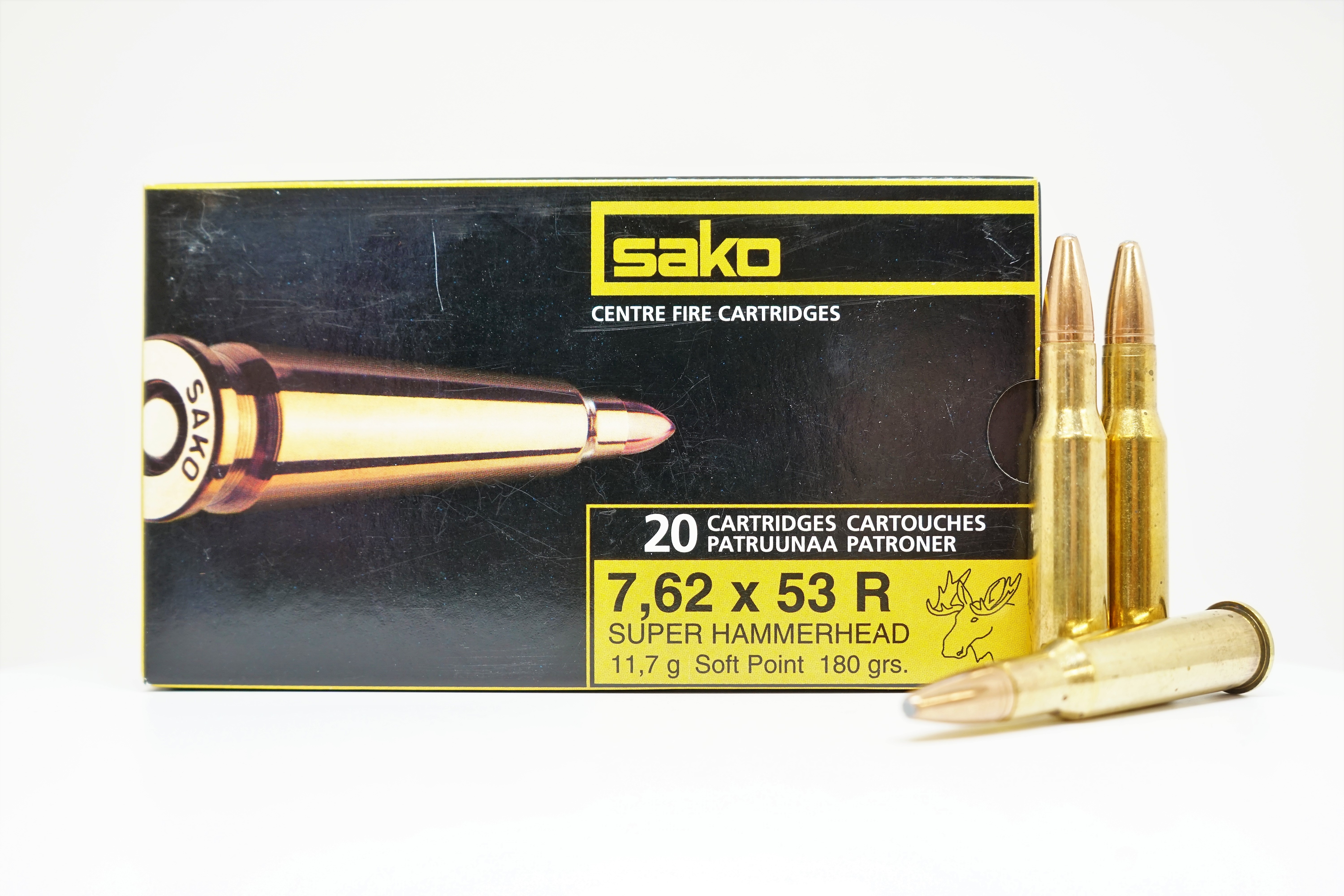 Sako 7,62x53R  11,7g Super Hammerhead 236A                                                                    