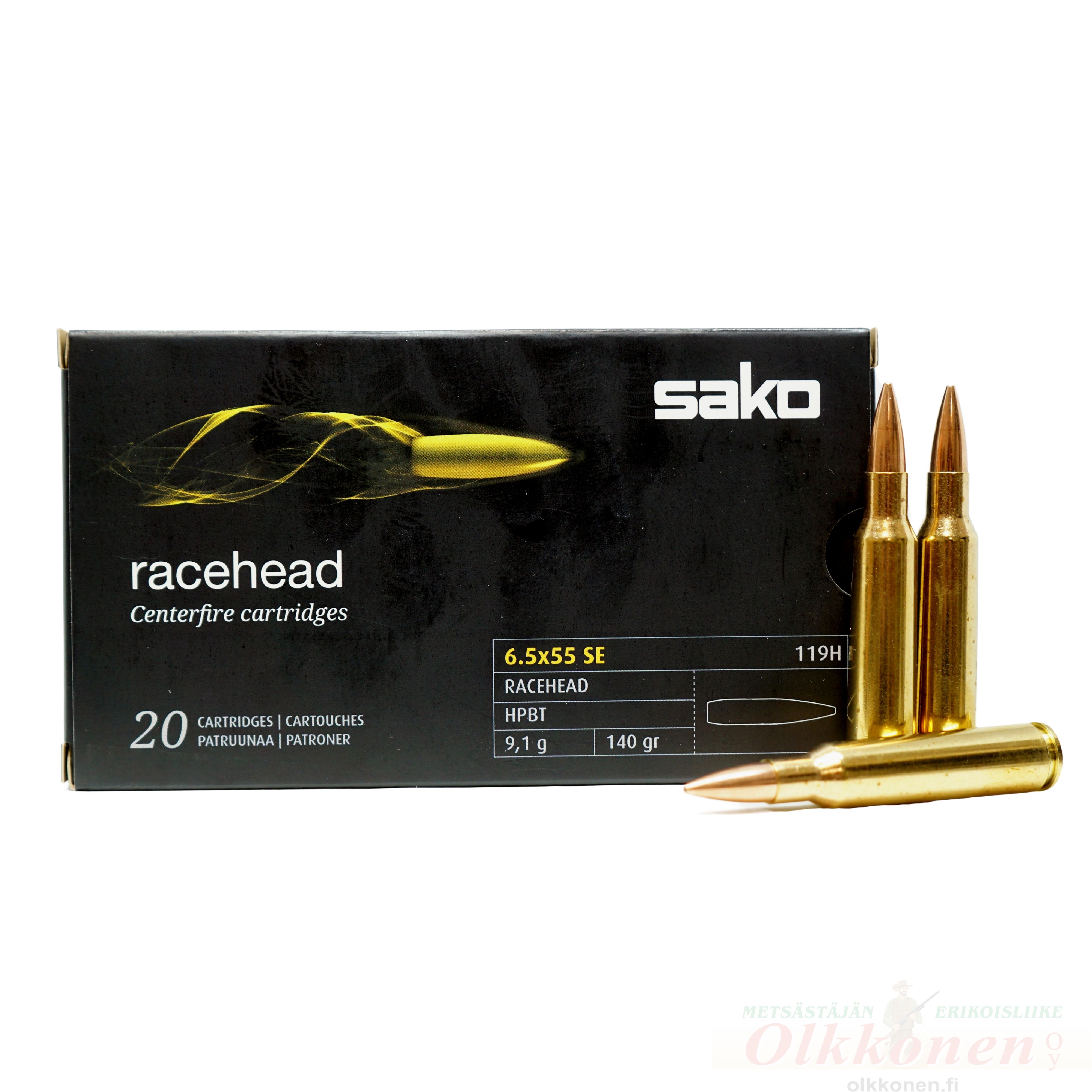 Sako 6,5x55 Racehead 9,1g HPBT 119H