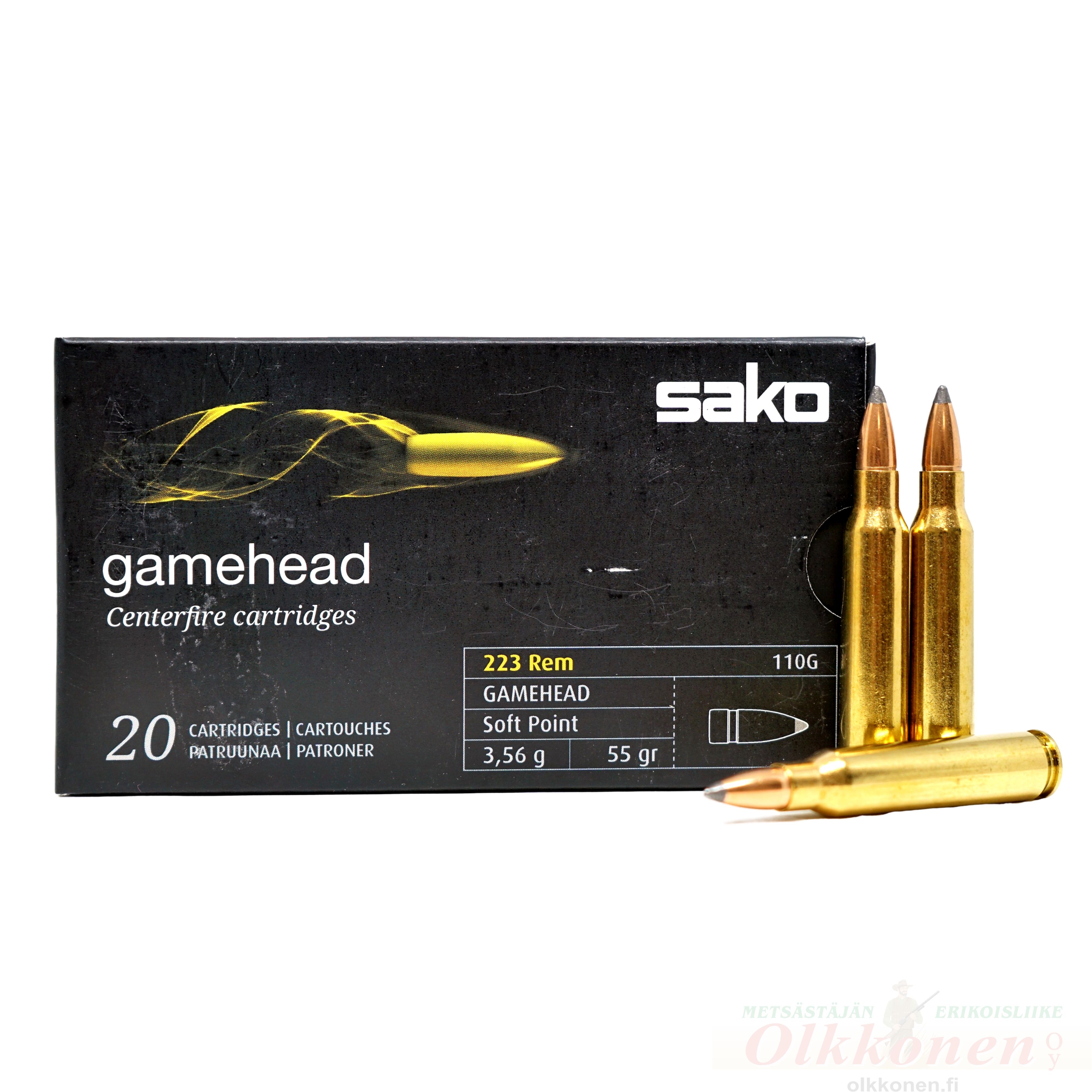 Sako .223 Rem  Sp Gamehead  3,56g 20kpl/rs
