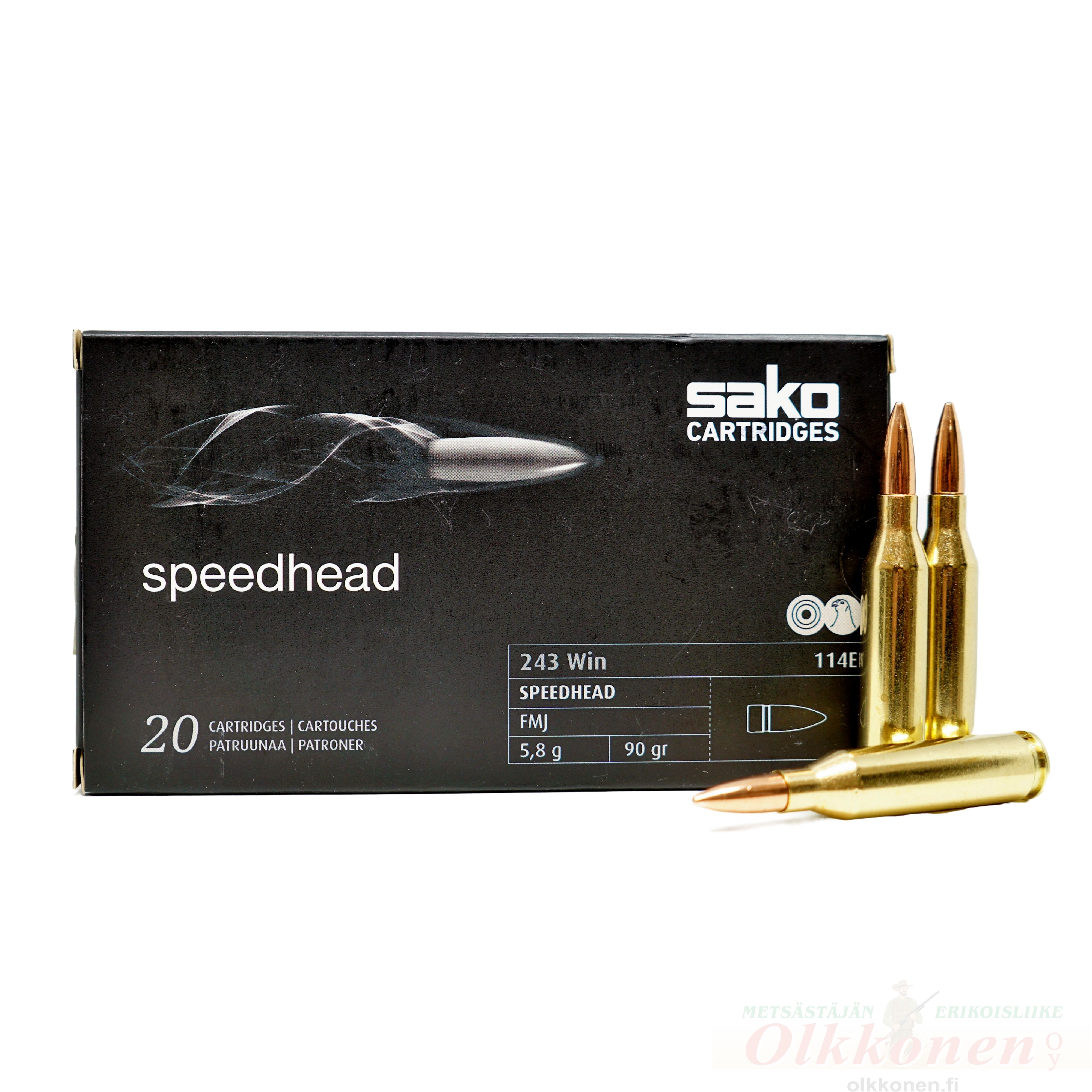 Sako .243 Win Speedhead 5,8g FMJ  20kpl/rs