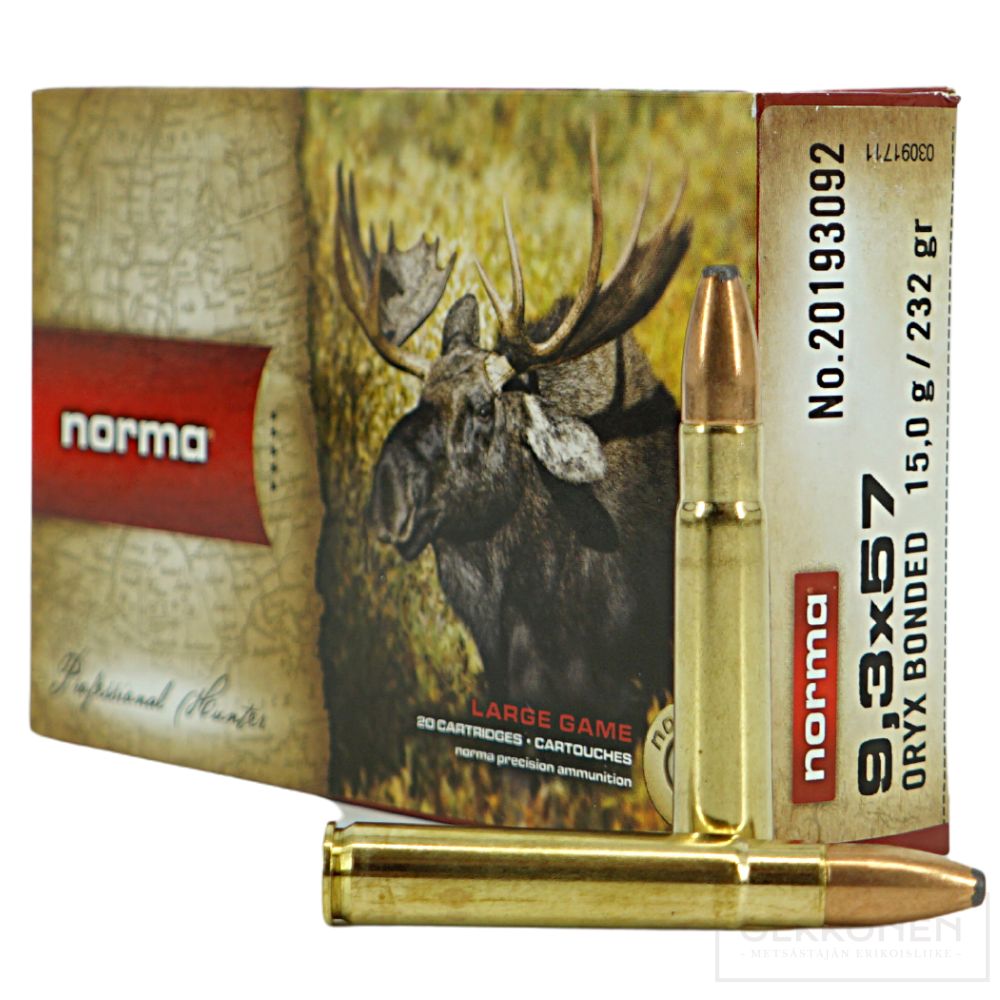 Norma 9,3x57 Oryx 15g SP