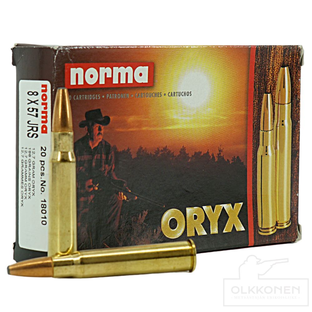 Norma 8x57 JRS 12,7 g Oryx patruuna