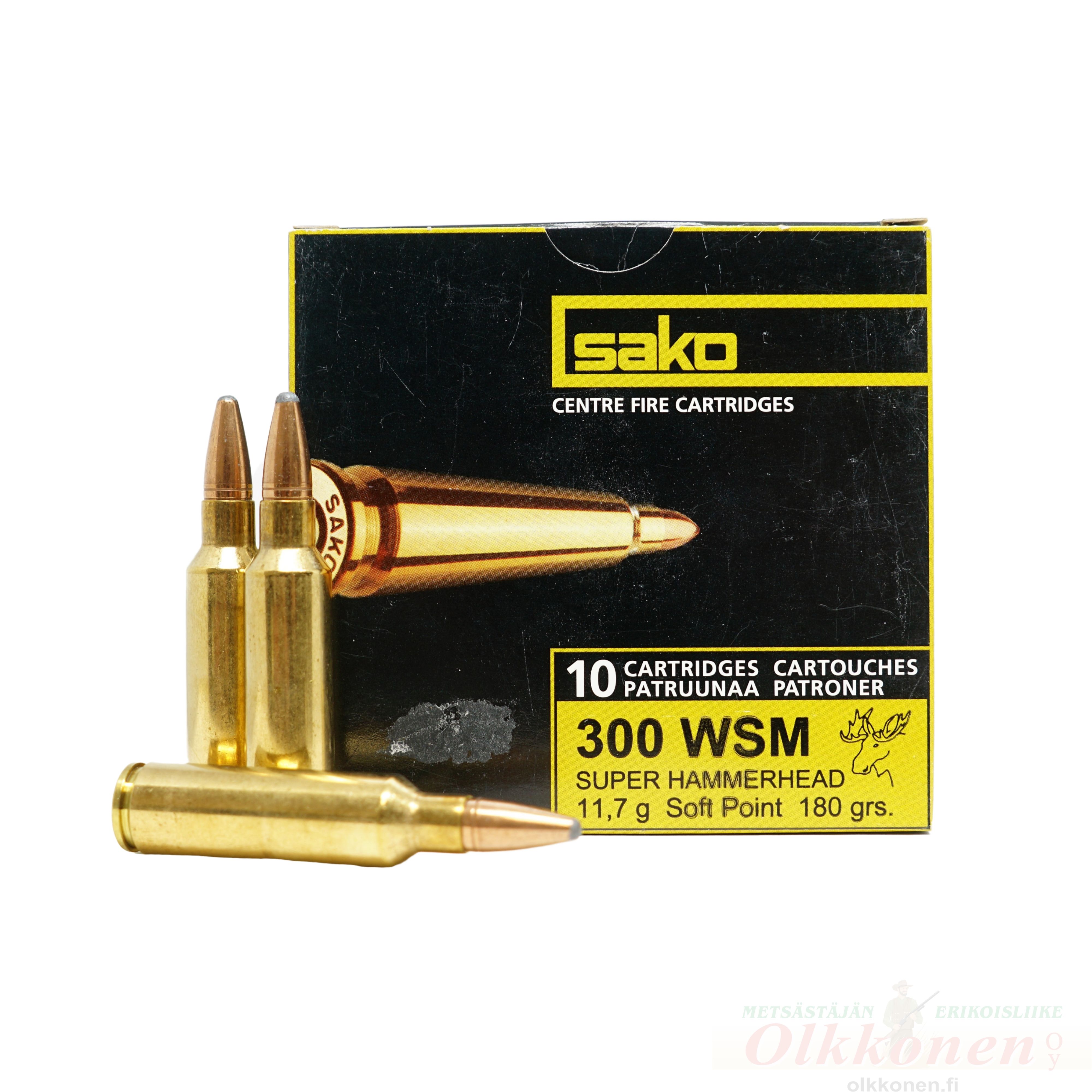 Sako 300 WSM  11,7g Super Hammerhead 236A 10kpl/rs                                                            